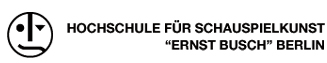 Logo Hochschule für Schauspielkunst Ernst Busch